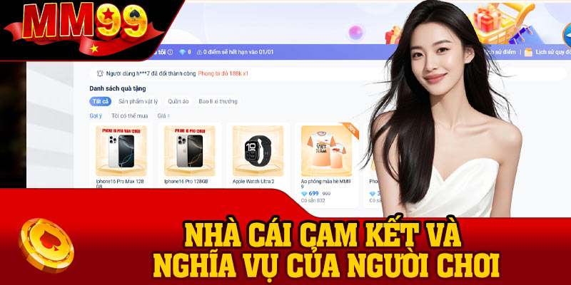 Nhà cái cam kết và nghĩa vụ của người chơi